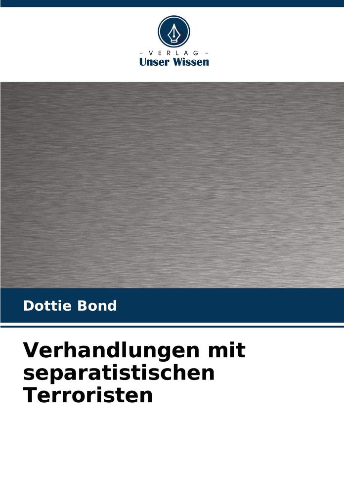 Verhandlungen mit separatistischen Terroristen