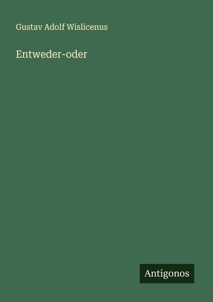 Entweder-oder