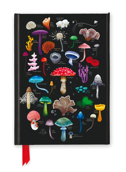 Flame Tree Publishing Anna Stead, Mushrooms & Fungi (Foiled Journal)