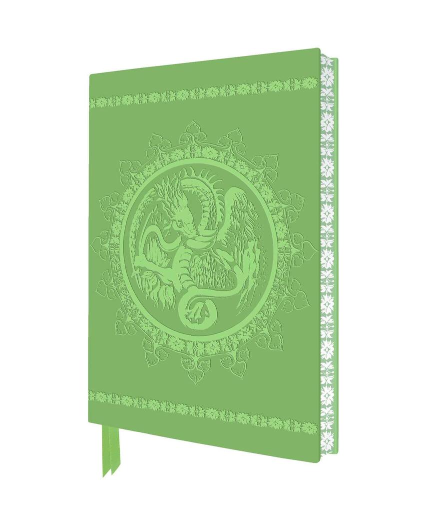 Royal Pavilion Brighton: Entrance Hall Green Dragon Artisan Art Notebook (Flame Tree Journals)
