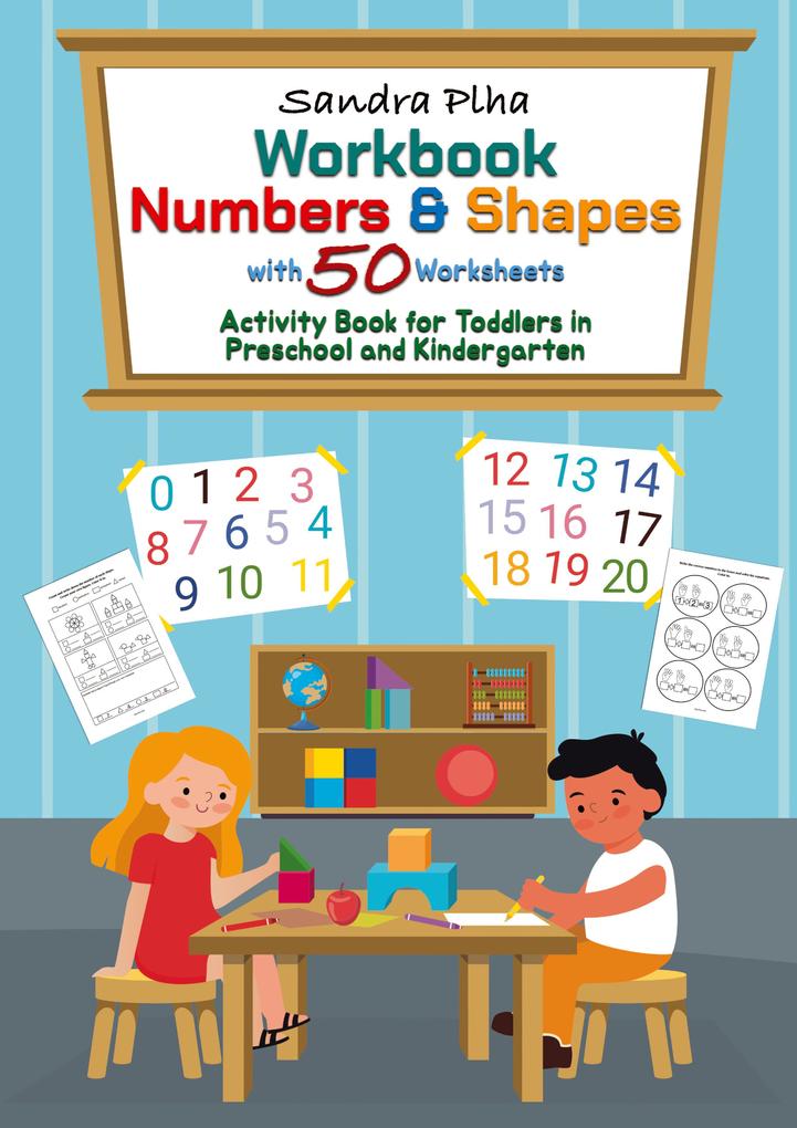 Workbook Numbers & Shapes with 50 Worksheets