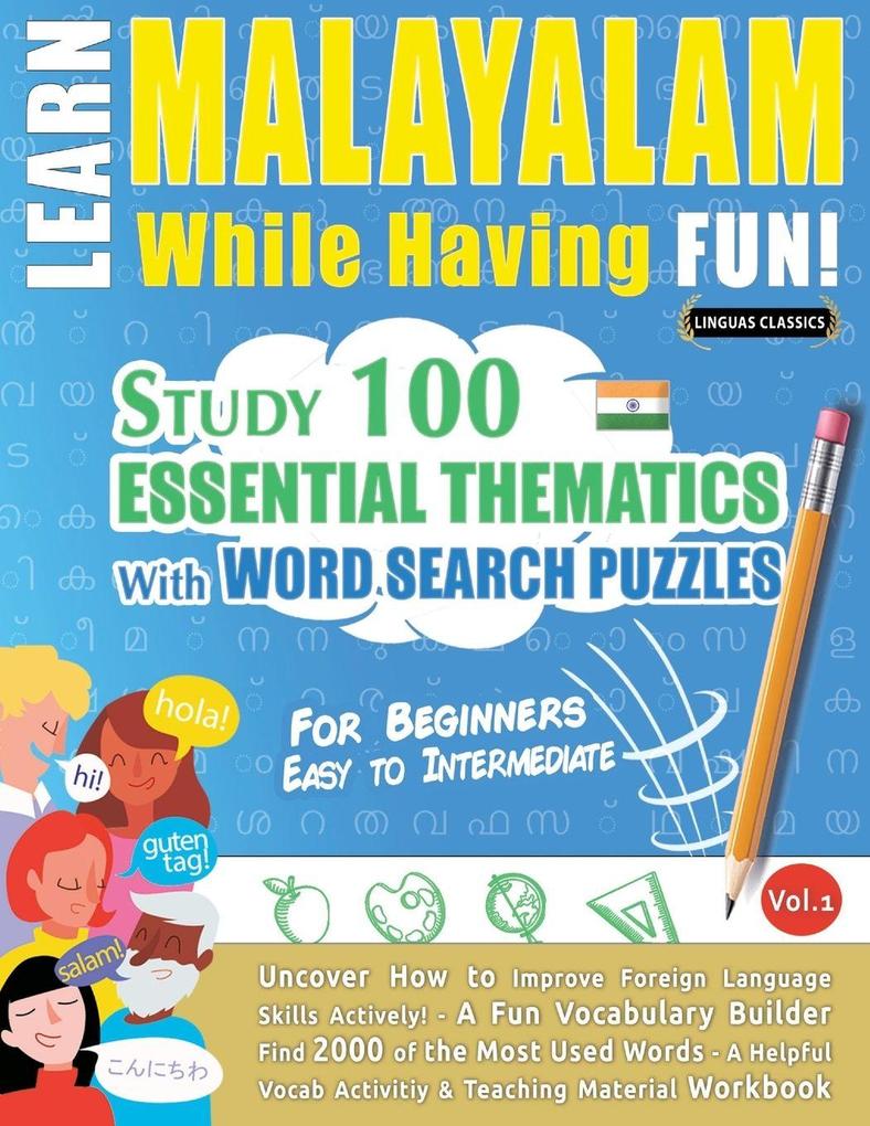 LEARN MALAYALAM WHILE HAVING FUN! - FOR BEGINNERS