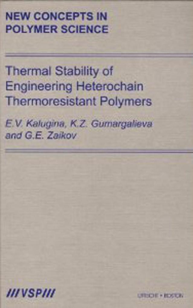 Thermal Stability of Engineering Heterochain Thermoresistant Polymers