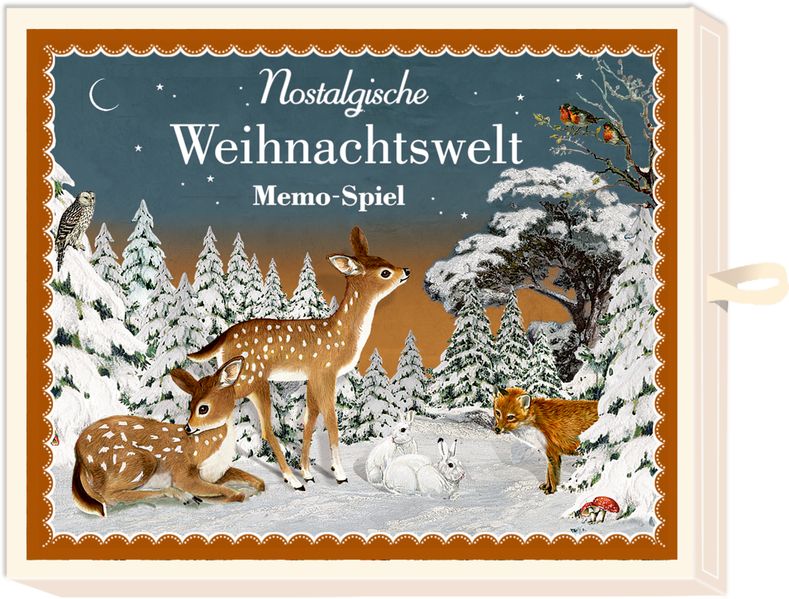 Schachtelspiel - Nostalgische Weihnachtswelt