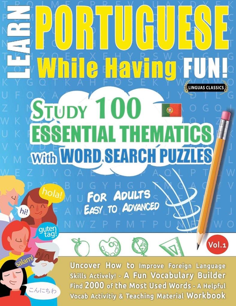 LEARN PORTUGUESE WHILE HAVING FUN! - FOR ADULTS