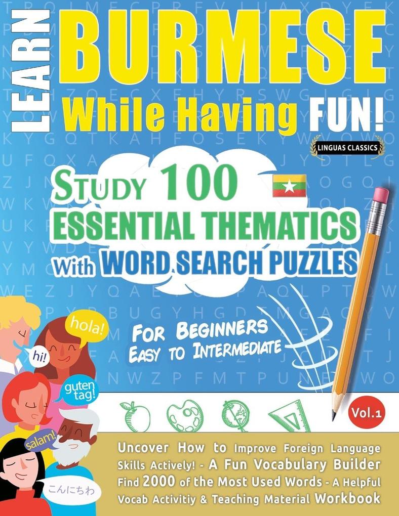 LEARN BURMESE WHILE HAVING FUN! - FOR BEGINNERS
