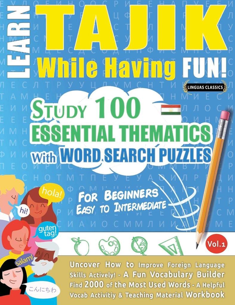 LEARN TAJIK WHILE HAVING FUN! - FOR BEGINNERS