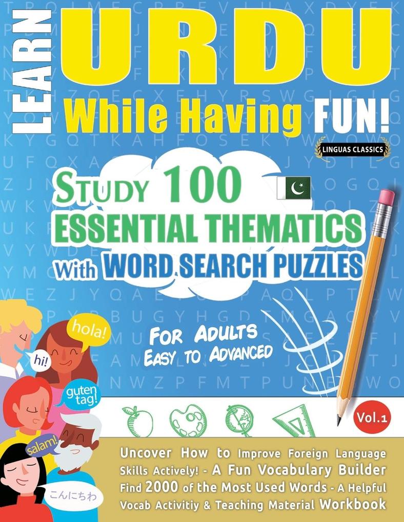 LEARN URDU WHILE HAVING FUN! - FOR ADULTS