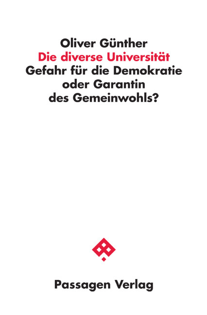 Passagen Verlag Ges.m.b.h Die Diverse Universität