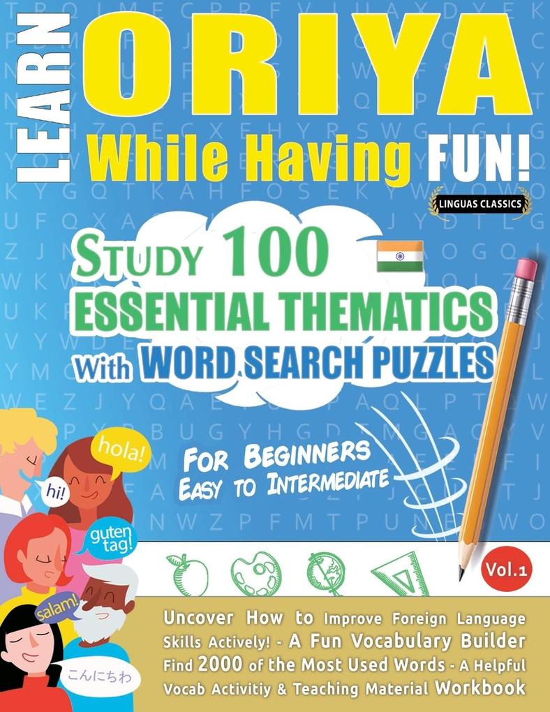 LEARN ORIYA WHILE HAVING FUN! - FOR BEGINNERS