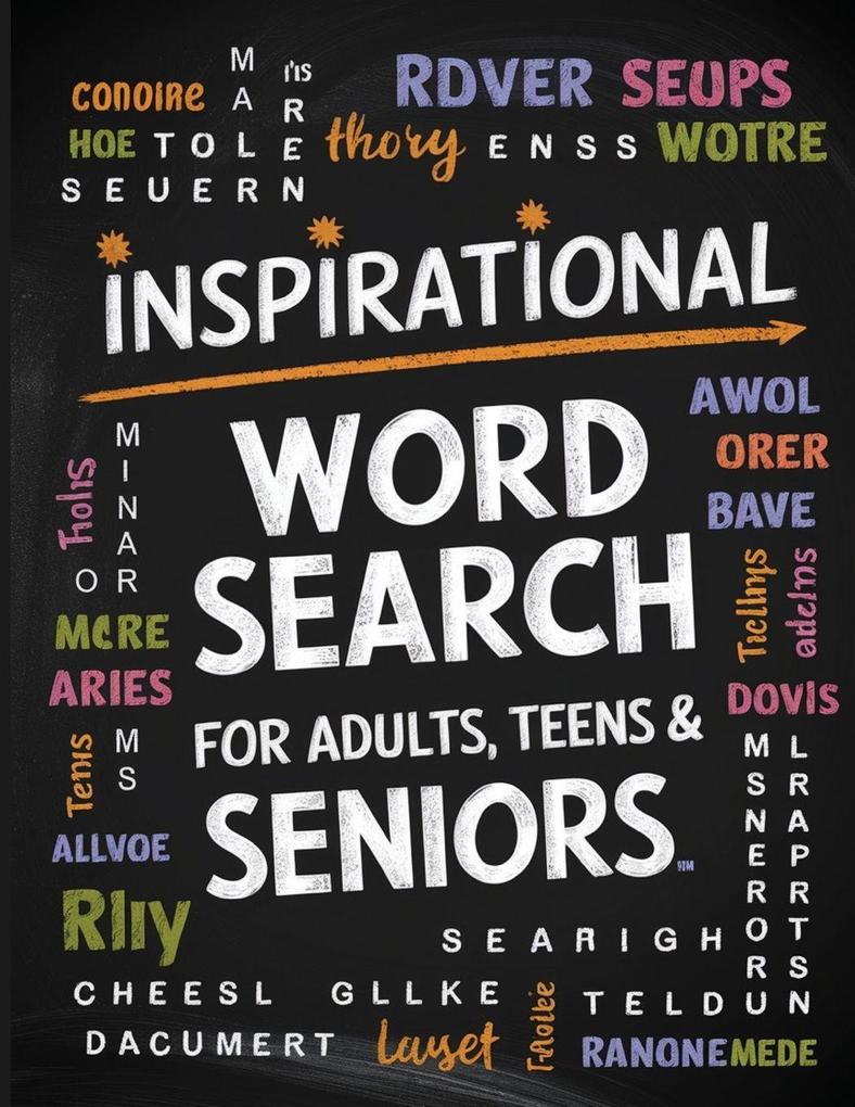 Inspirational Word Search Book for Adults Teens and Seniors