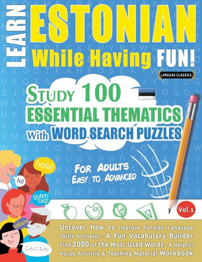 LEARN ESTONIAN WHILE HAVING FUN! - FOR ADULTS