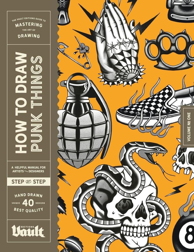 Vault Editions Ltd How To Draw Punk Things