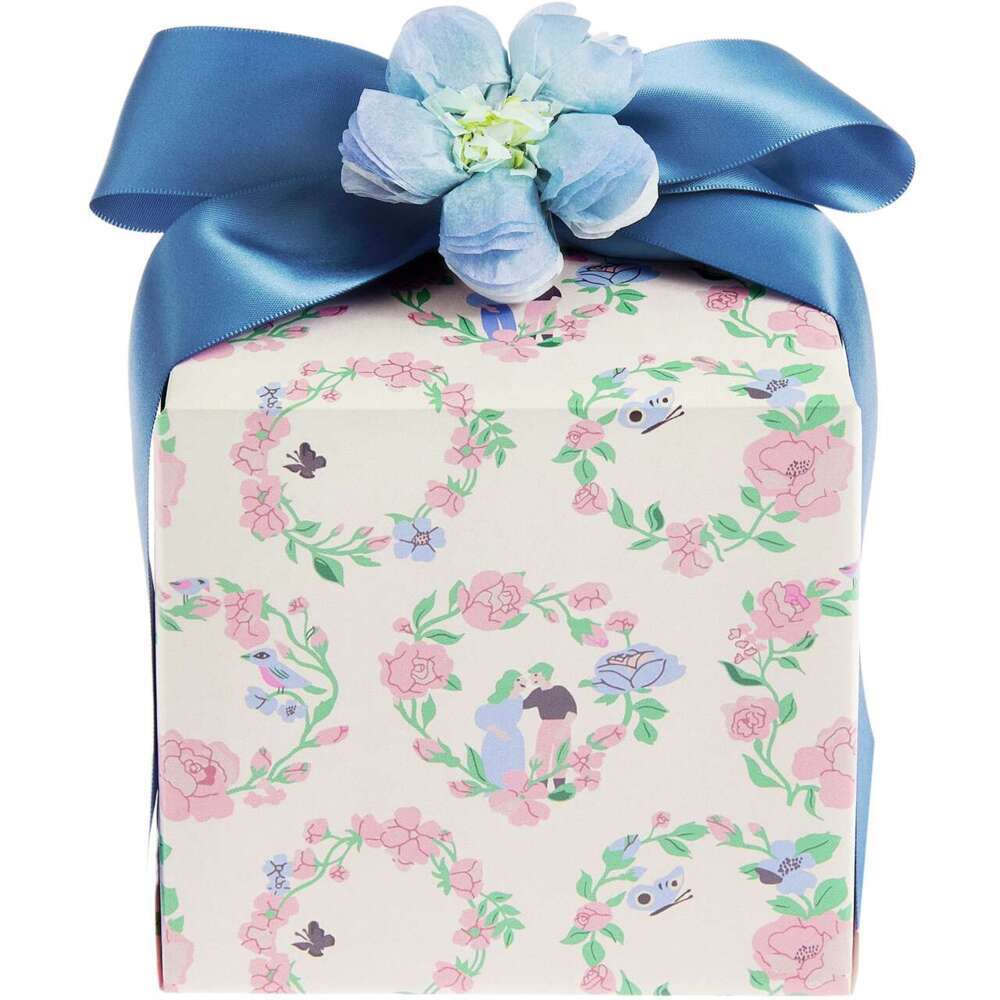 Geschenkpapier Rosen Kränze FSC MIX