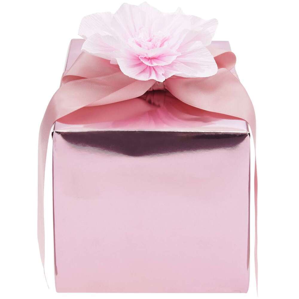 Geschenkpapier Metallic Rosa Glänzend FSC MIX