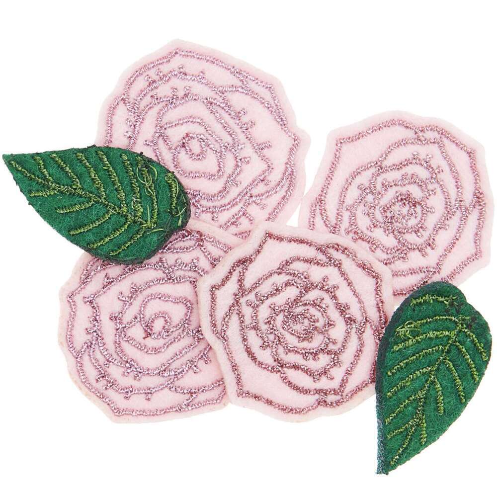 Filzstreu Rosen 6 Stk