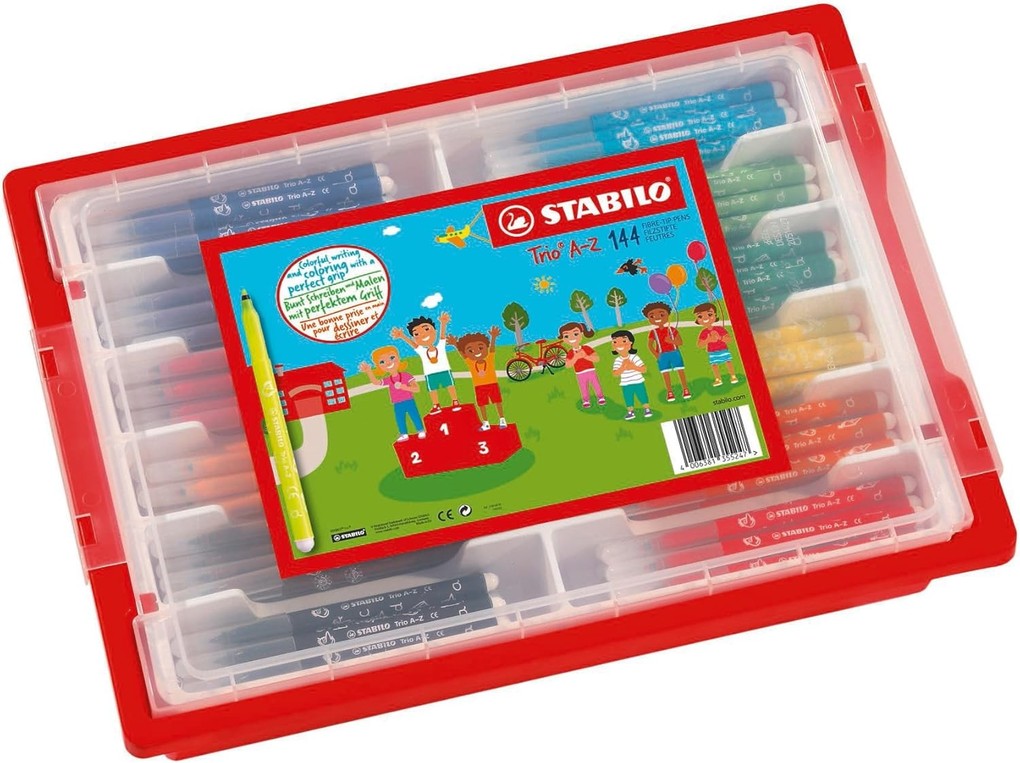 STABILO Filzstifte Trio A-Z 144er Box