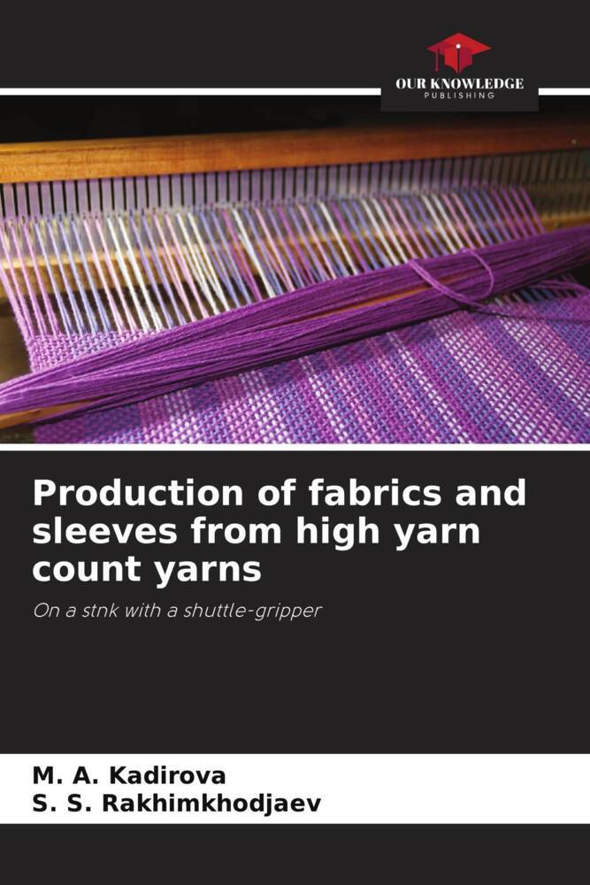 Production of fabrics and sleeves from high yarn count yarns