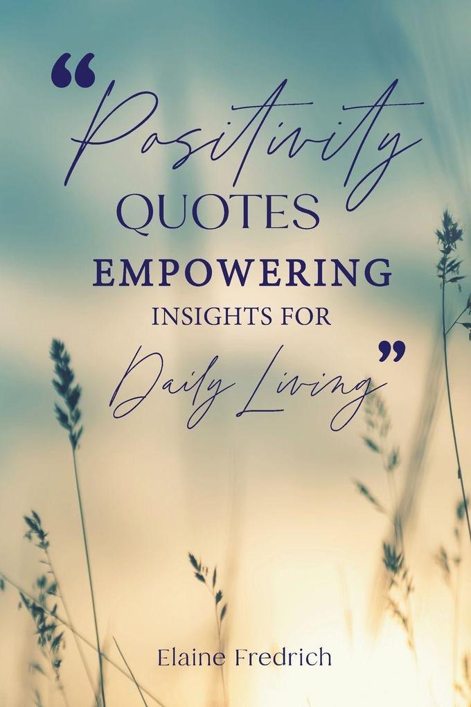 Positivity Quotes