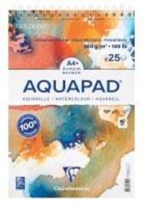 Aquapad Spiralblock Aquarell A4+ 21x312cm 300g 25 Blatt