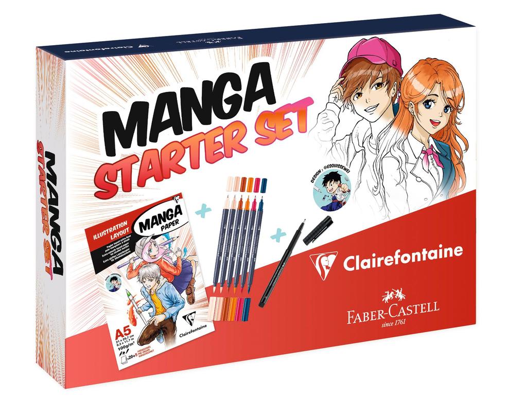 Manga Starterset Faber Castell A5 148x21cm