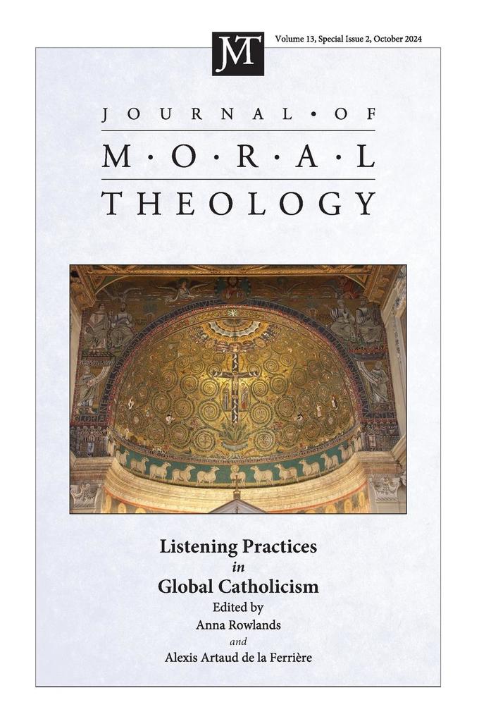 Journal of Moral Theology Volume 13 Special Issue 2