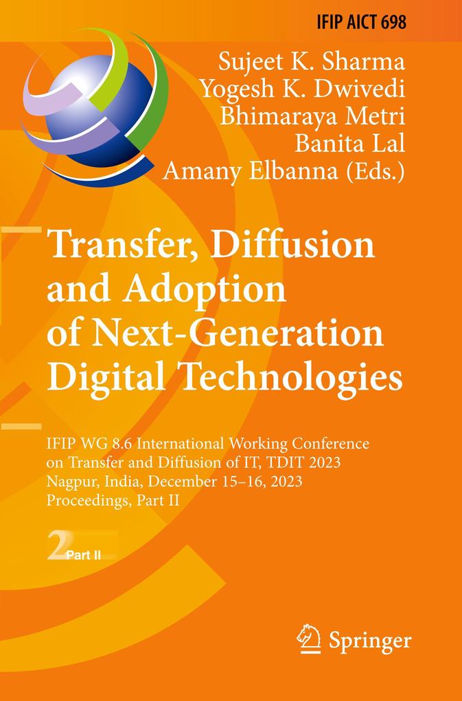 Transfer Diffusion and Adoption of Next-Generation Digital Technologies