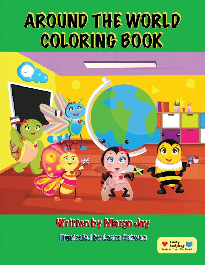 Around The World Coloring Book