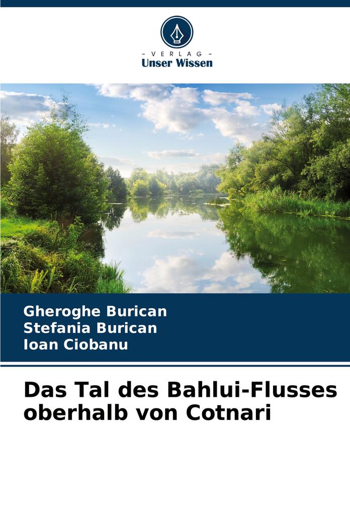 Das Tal des Bahlui-Flusses oberhalb von Cotnari