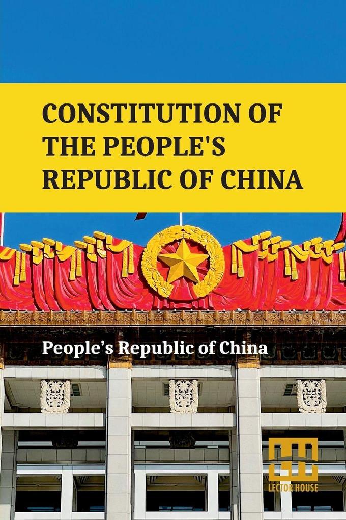 Constitution Of The People s Republic Of China