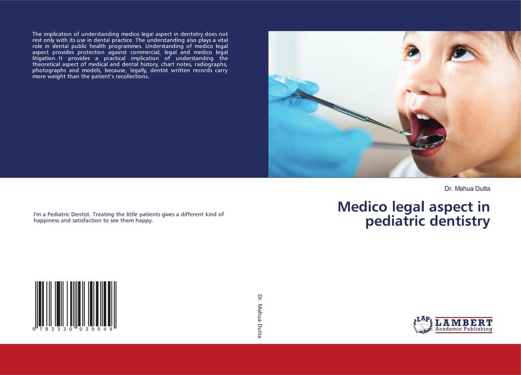 Medico legal aspect in pediatric dentistry