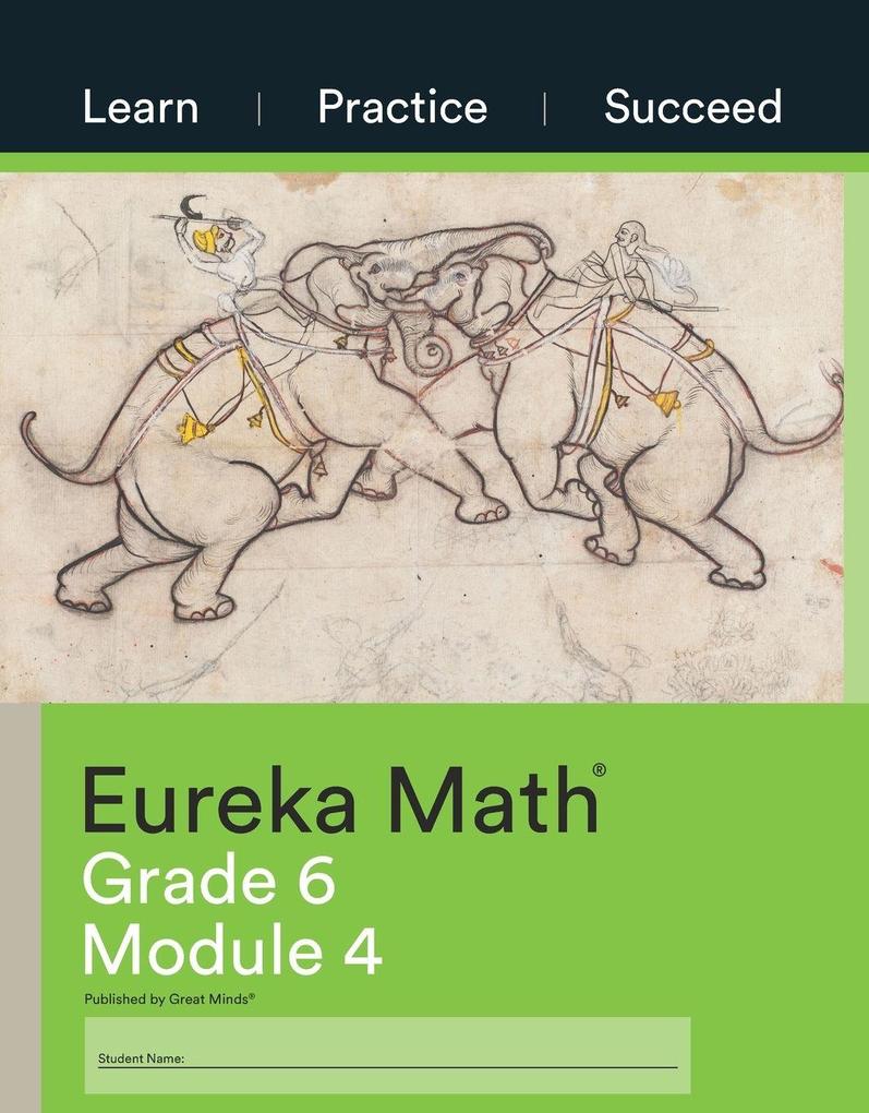 Eureka Math Grade 6 Learn Practice Succeed Workbook #4 (Module 4)