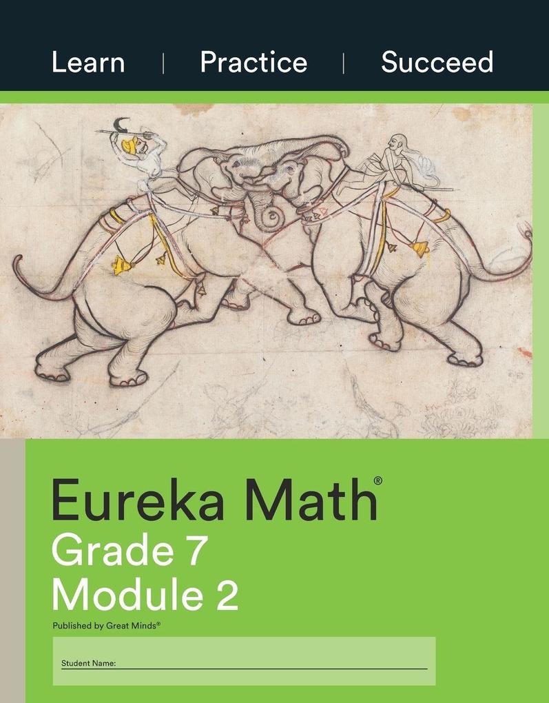 Eureka Math Grade 7 Learn Practice Succeed Workbook #2 (Module 2)