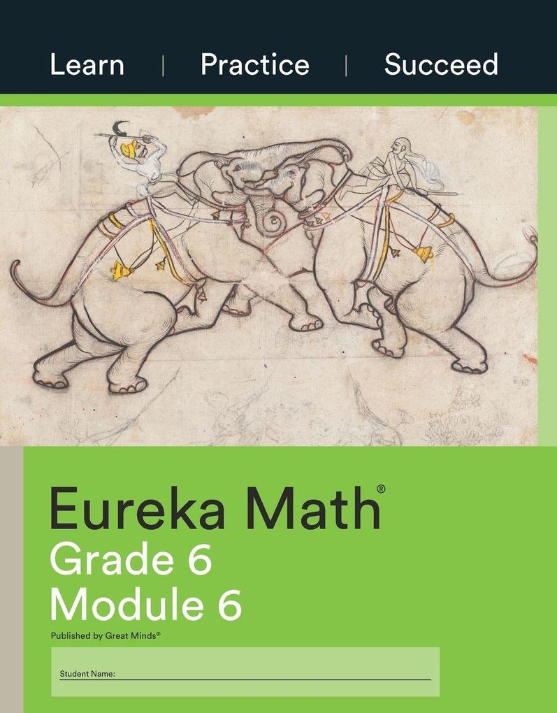 Eureka Math Grade 6 Learn Practice Succeed Workbook #6 (Module 6)