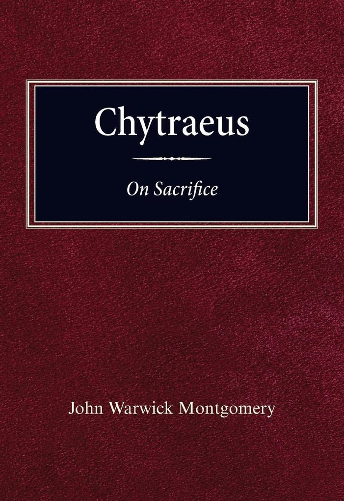 Chytraeus on Sacrifice