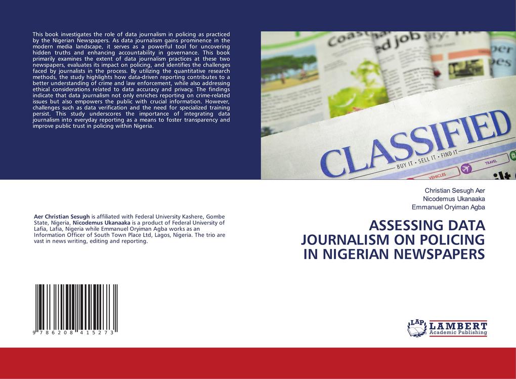 ASSESSING DATA JOURNALISM ON POLICING IN NIGERIAN NEWSPAPERS