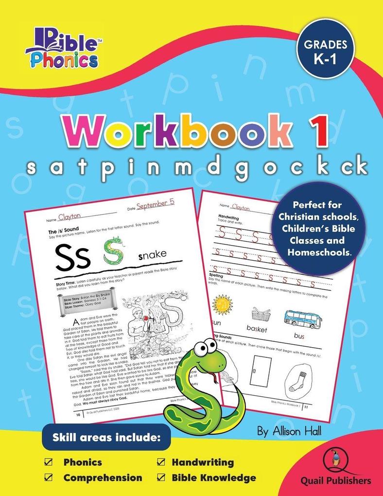 Bible Phonics Workbook 1