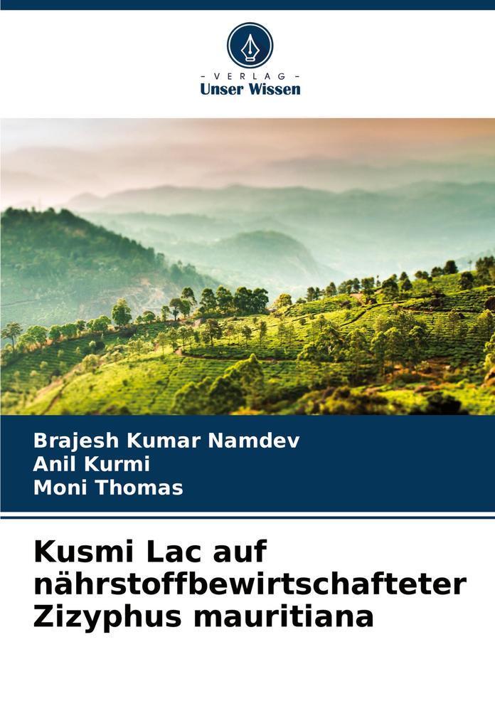 Kusmi Lac auf nährstoffbewirtschafteter Zizyphus mauritiana