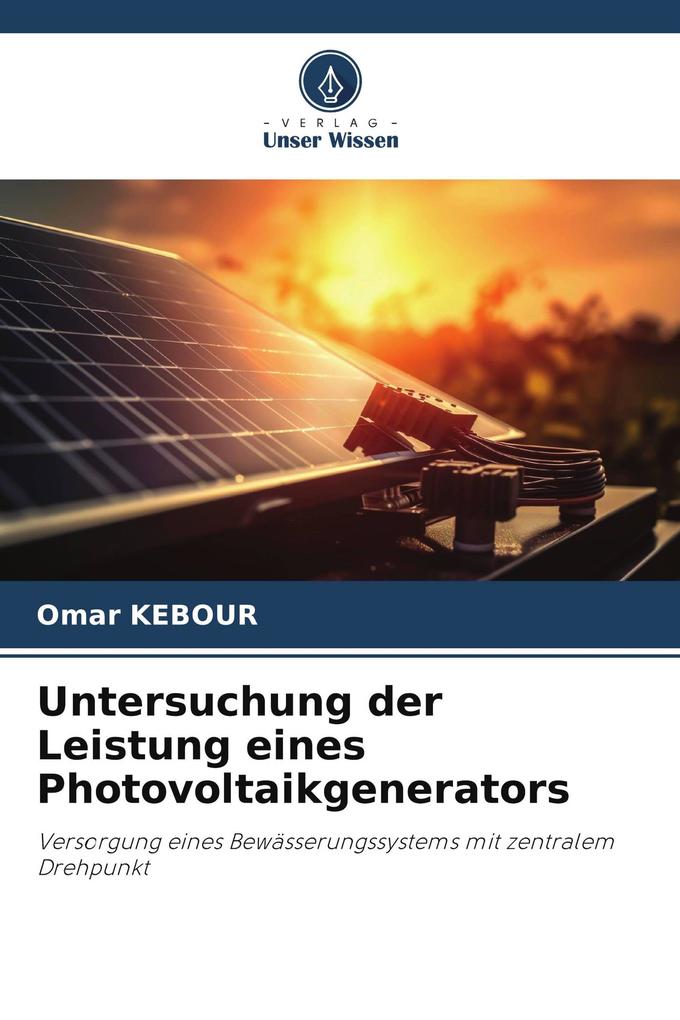 Untersuchung der Leistung eines Photovoltaikgenerators