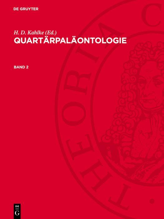 Quartärpaläontologie. Band 2