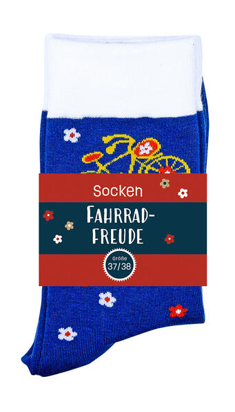 Socken 'Fahrrad-Freude'