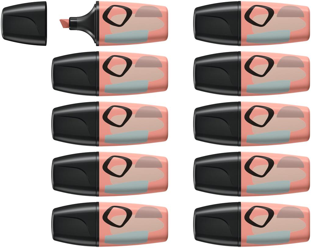 STABILO Textmarker BOSS MINI Naturevibes 10er Set siena