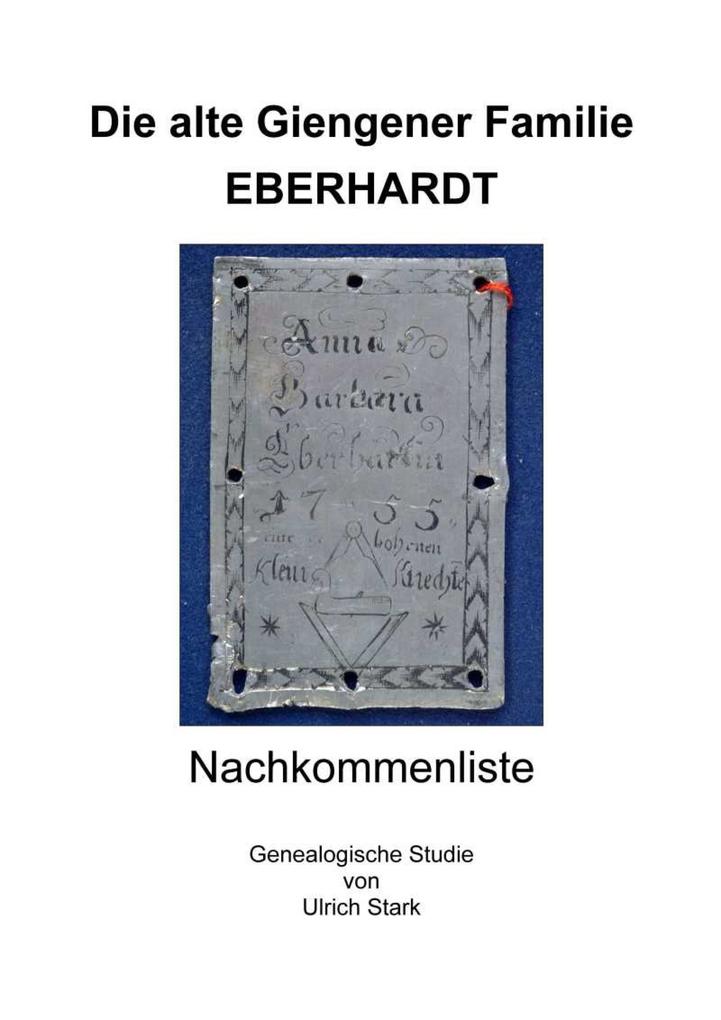 Die alte Giengener Familie EBERHARDT