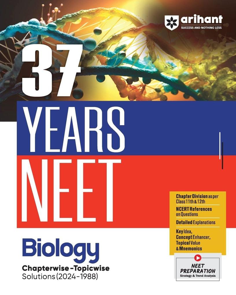 37 YEARS NEET- BIOLOGY