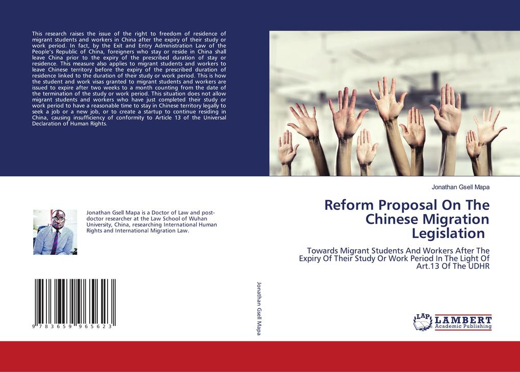Reform Proposal On The Chinese Migration Legislation