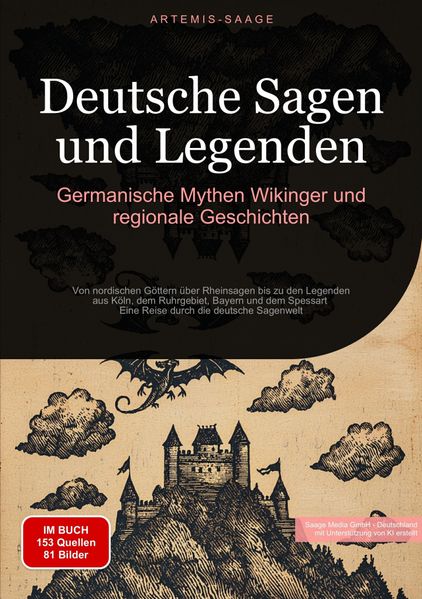 Deutsche Sagen und Legenden: Germanische Mythen Wikinger und regionale Geschichten