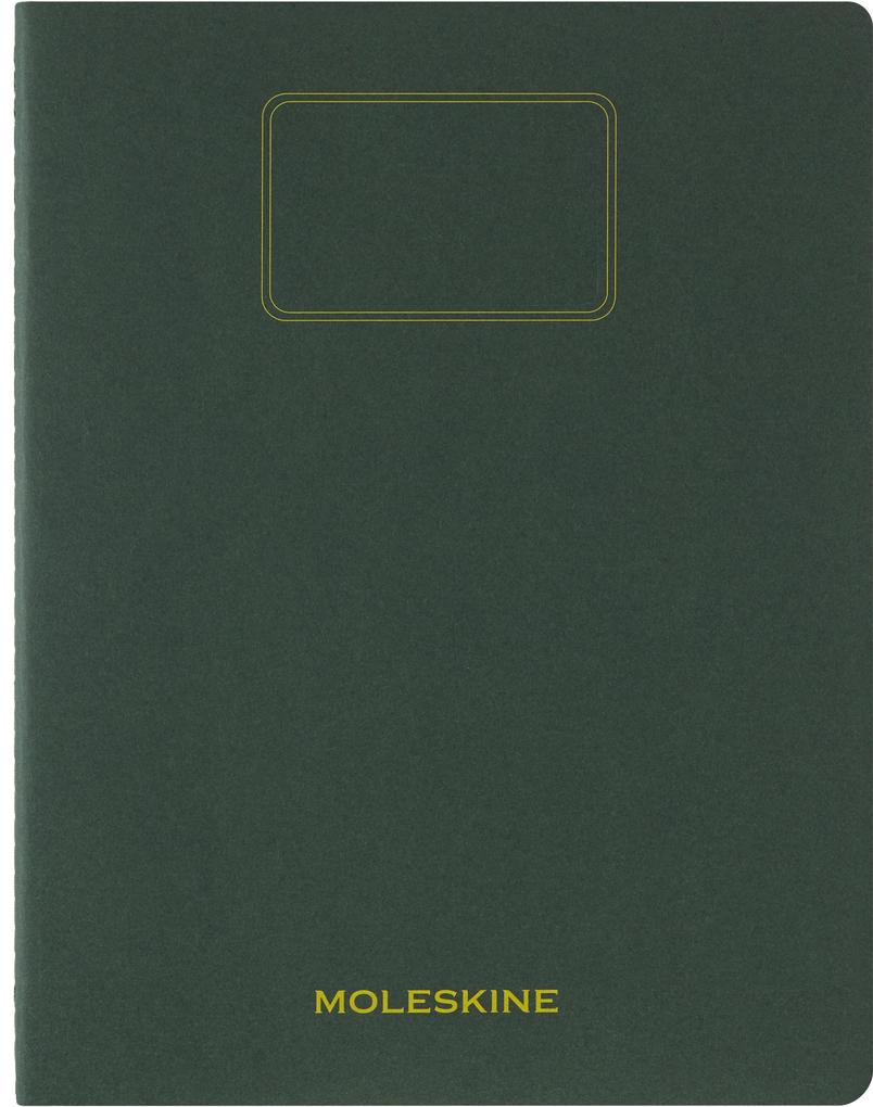 Moleskine Student Cahier XXL liniert Kartoneinband Myrtengrün
