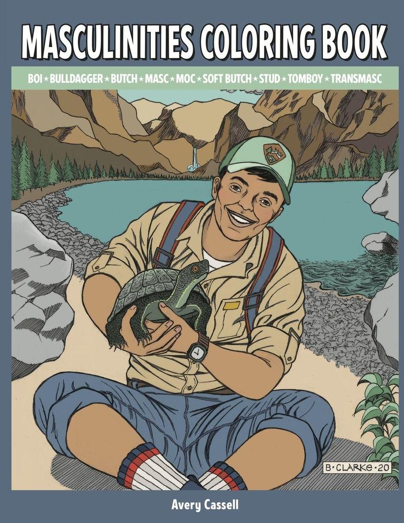 Masculinities Coloring Book