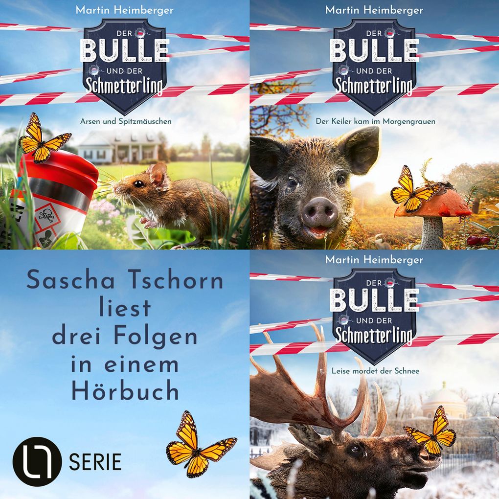 Der Bulle und der Schmetterling - Folge 4-6 Sammelband 2