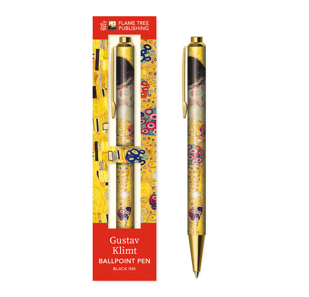 Premium Kugelschreiber: Gustav Klimt Der Kuss